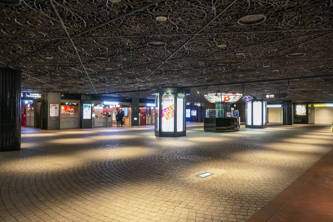The Tenjin Chikagai underground shopping arcade, Fukuoka