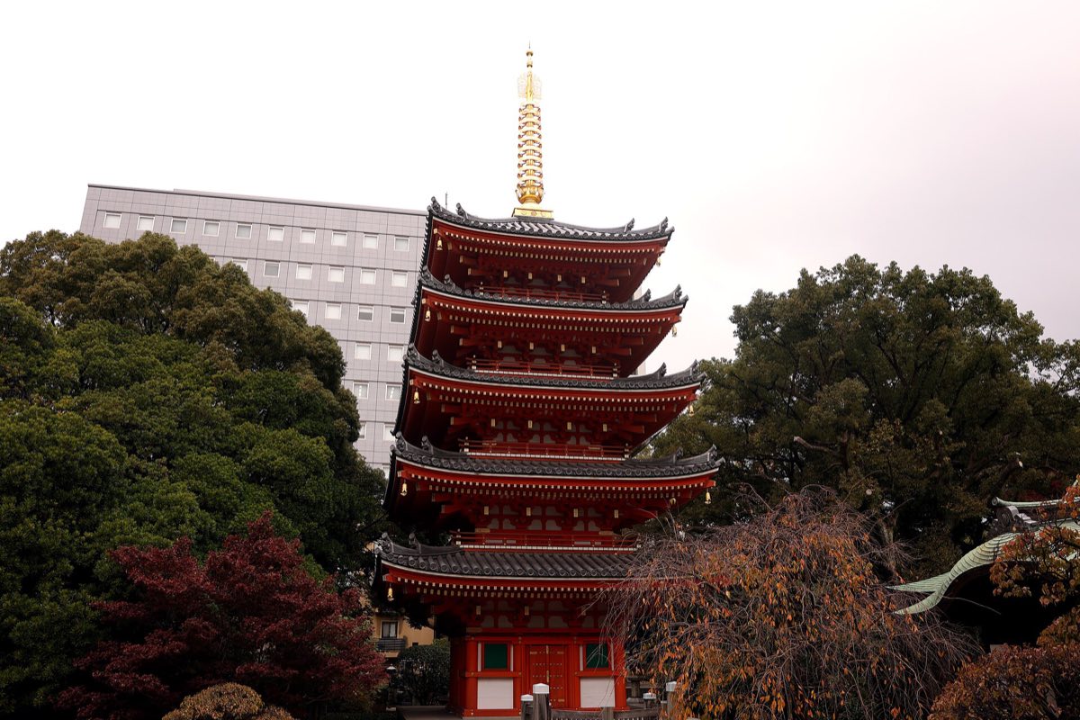 Tochoji temple in Hakata, Fukuoka